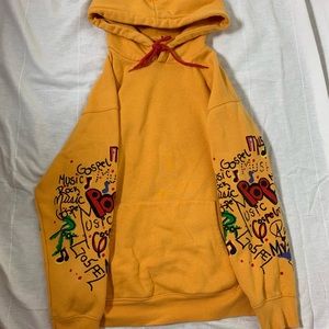 Yellow Music Sweatshirt